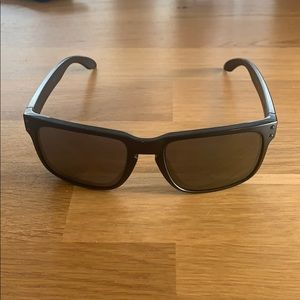 Oakley Matte Black Holbrook Sunglasses